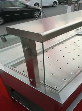 不锈钢保温台 快餐售饭台 带玻璃罩电热保温柜 台式dingzhi电加热