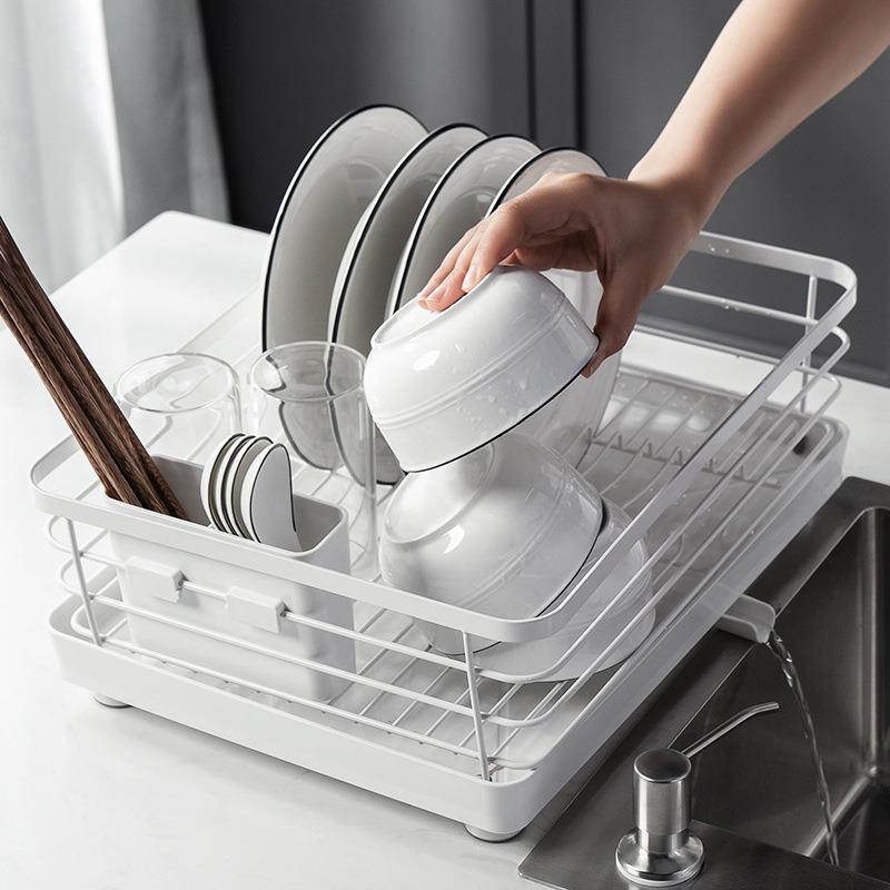 纳沥水碗A125滤架厨房放架碗碟架水槽沥水晾碗架碗筷收盒洗碗池水