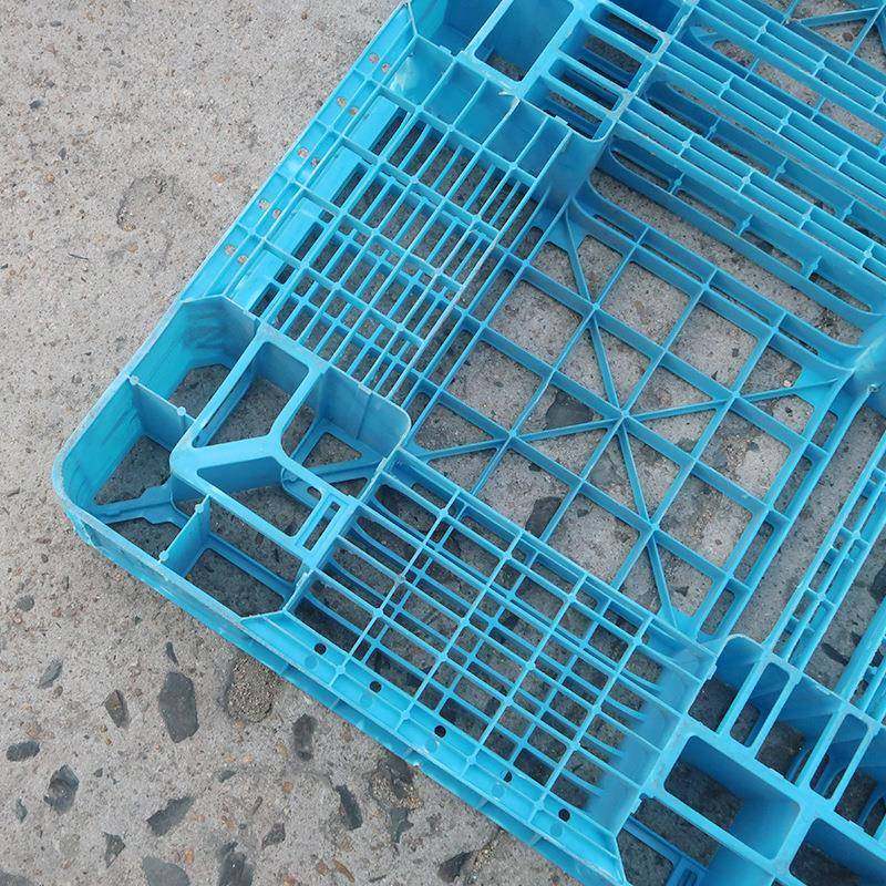 车塑料托盘 1111GAN网田字格型塑料栈板垫仓储仓板物流卡板托叉盘