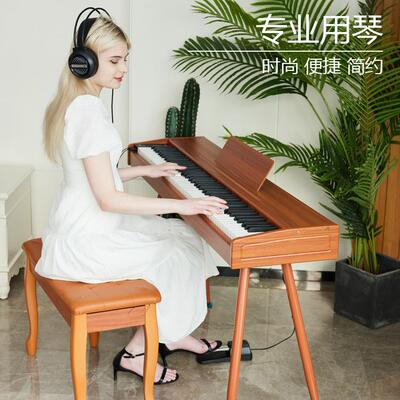 便携师8键家用8儿电童初学智能数码幼子钢琴外销wuxing亚马逊