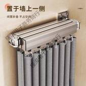 折叠杆多功能T5GE3xTm打孔干湿淋分离高档浴室衣隐形防水浴隔断帘