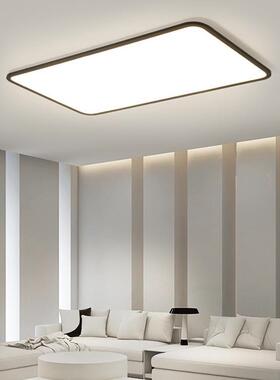 客厅灯超薄现代约大气大LM3470大灯厅主灯白色1c顶m极简长方形简