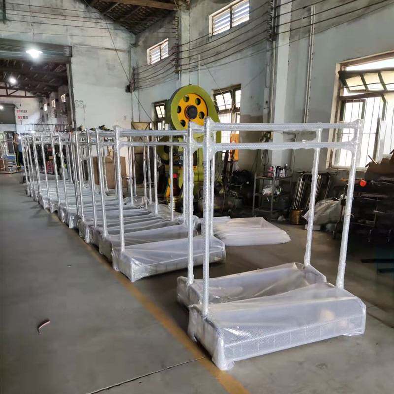 不锈钢送衣车酒店晾衣车移动收衣车四轮行李车挂衣架带栏挂衣车