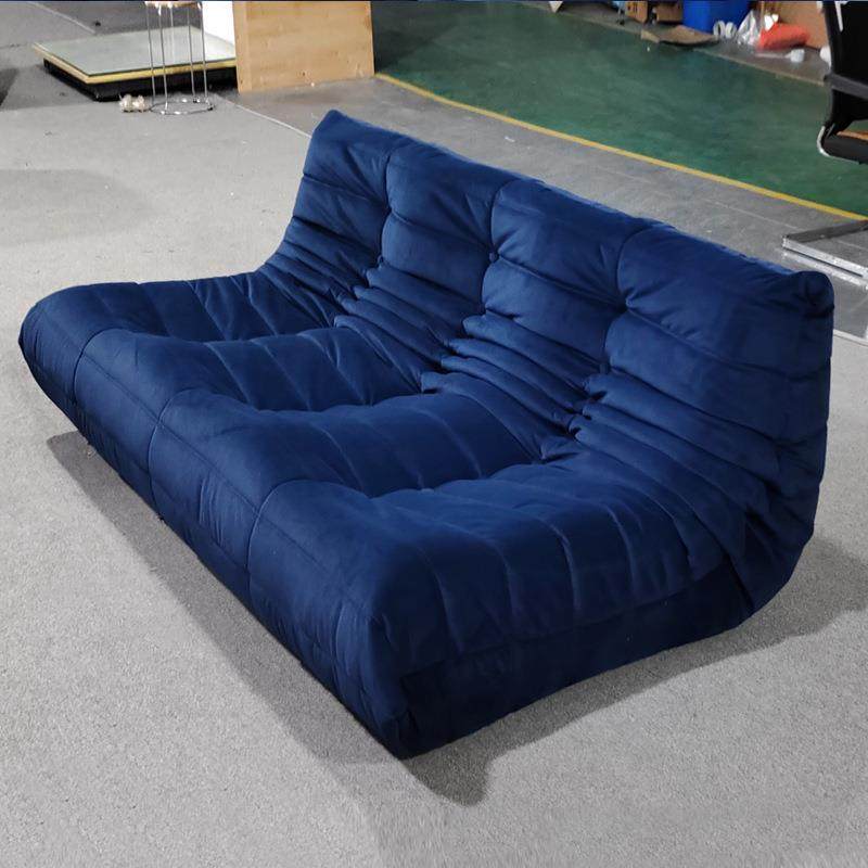 网红毛厅毛虫人沙SF2089发单人双三人带卧室客阳台休闲脚踏togo懒