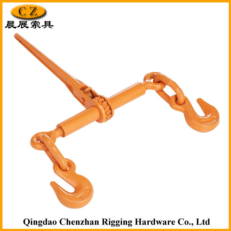 锻造钢棘轮紧索具/钢索拉紧器/链条捆绑器/杠杆式封车器量大从优