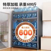 厨房置物架落靠橱地收纳柜子840墙微波炉家用柜带门多层多功能物