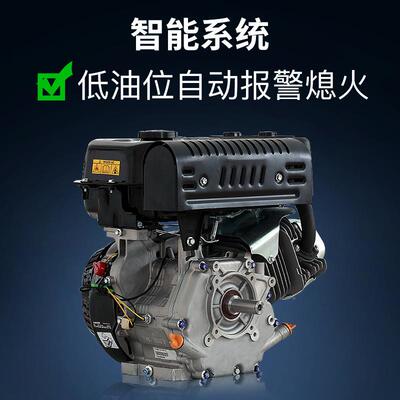 125马力汽油发动机LC190水轴平船用机园林农用械4LC190F0cc汽油机