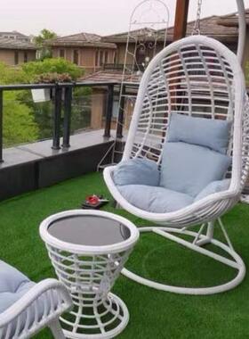 吊千椅户外秋吊篮藤椅室JM-38256吊兰内阳台椅双人吊床摇篮椅双人欧式风格