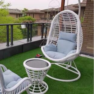 吊千椅户外秋吊篮藤椅室JM-38256吊兰内阳台椅双人吊床摇篮椅双人欧式风格