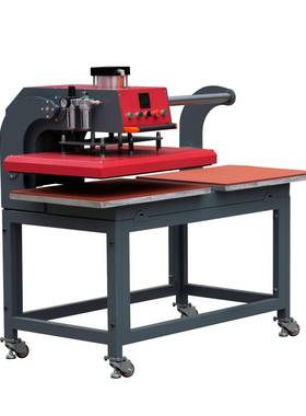 上滑式气动双工位热自CTE转印机0*80CM动烫烫6画机钻机成衣烫印