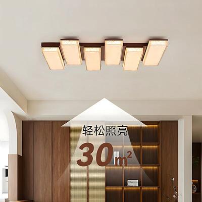 意式奢钢琴键全客厅吸轻顶灯护眼ED普瑞L光谱客厅大厅主灯 251客