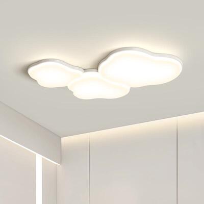 光谱护眼吸顶灯20558灯25新款客厅灯简约现代大气全云朵广中山灯