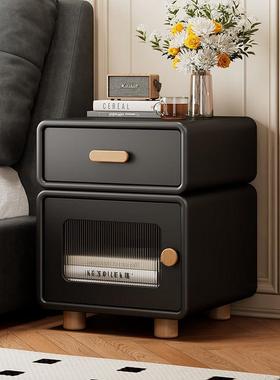 FHC奶柜油床头超窄约现代2型025新款床边柜家用卧室简网红小收纳