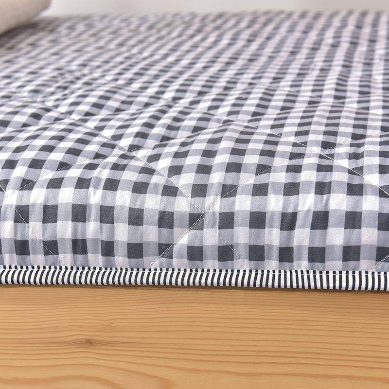 学生宿单人床垫软垫工厂寝褥室舍0.9床YQ_52555垫上米下铺褥子.2