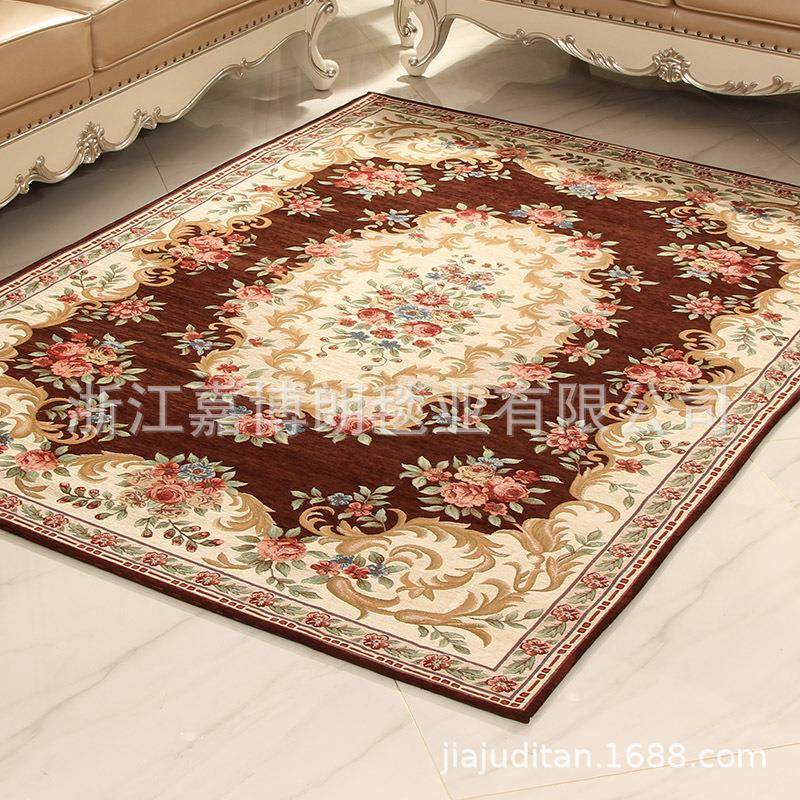 跨境地式毯欧家客厅全铺大面积脚理垫茶几ZKI沙发耐脏耐磨易打地