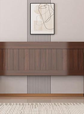 定 易做实木床头1..5米单人简床靠板17308米双落地床头人单独床靠