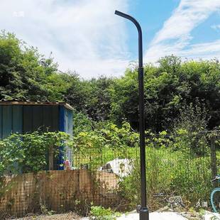 庭院灯杆改装挑臂路灯式套架挑臂支1自弯臂60管1.筒5米加米厚配件