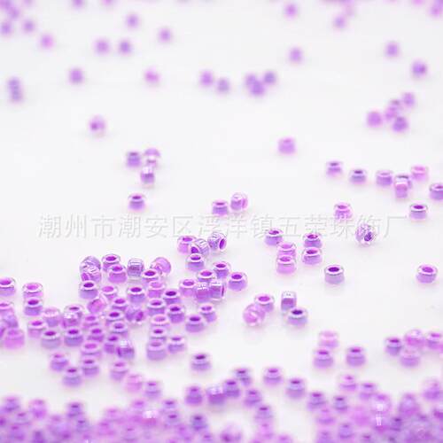 WR-5珠5连线家玻珠璃米机绣散珠电脑珠盘珠WUJ饰品辅料纺