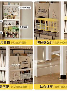 门卧后洞板置物架落地间GJW窄壁房挂家用夹缝隙洞室收纳书架