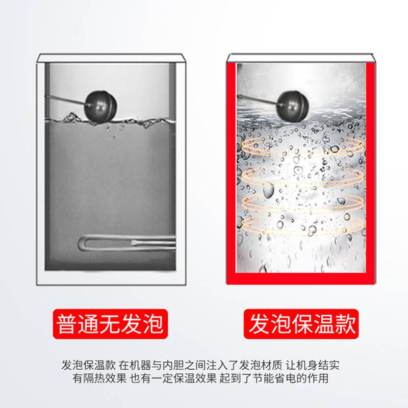步进式开水机商用大容量冷热直饮机电热不锈钢开水炉烧水器热水机