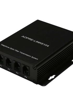 AOM6104PREP-LINK6104(欧柏互联)4路话+1路百兆网络C语电音光端机