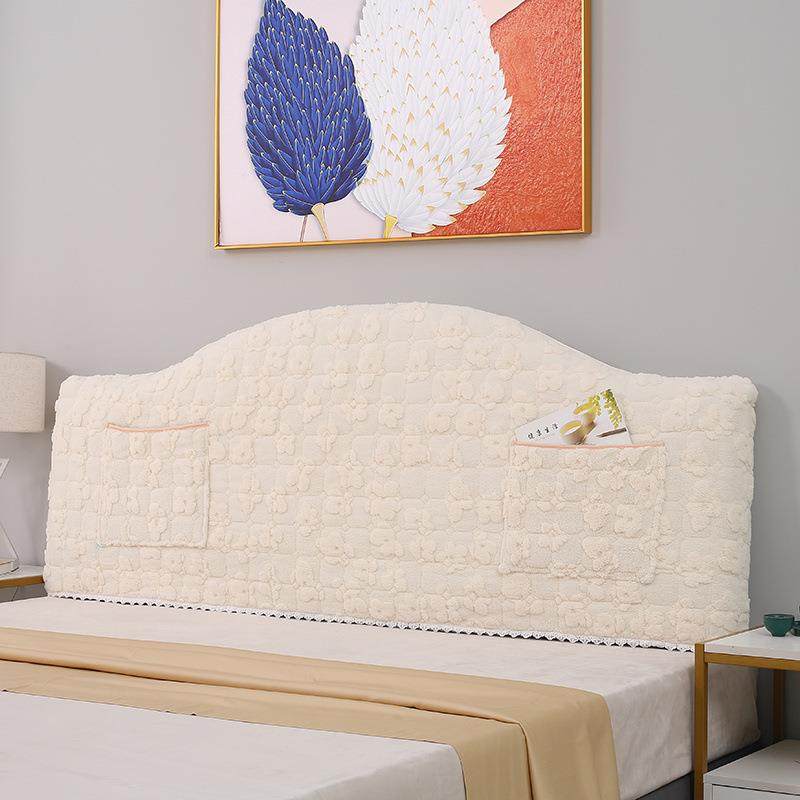 欧2式床头罩套025新款半圆弧形简JMV约方不规大则异形包全防尘罩,居家布艺,床头罩,淘宝优惠券,粉丝福利购,淘宝优惠卷