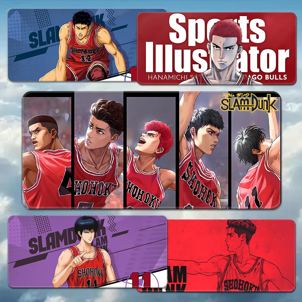 灌篮高手滑鼠垫动漫电影樱木花道流川枫三井寿超大电脑键盘垫桌垫