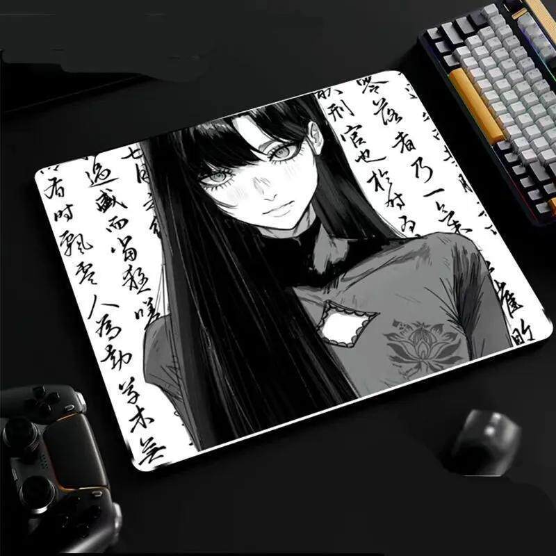 FPS专业电竞游戏鼠标垫细面超大加厚防滑电脑吃鸡二次元CSGO大号