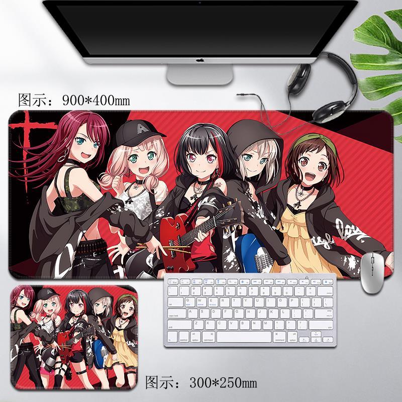 BanG Dream少女乐团派对鼠标垫MyGO超大桌垫Roselia周边Morfonica