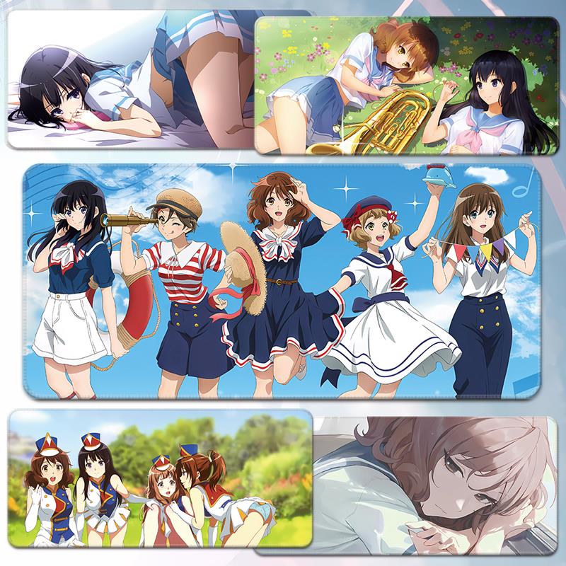 吹响吧上低音号鼠标垫黄前久美子超大号电脑键盘桌垫高坂丽奈周边