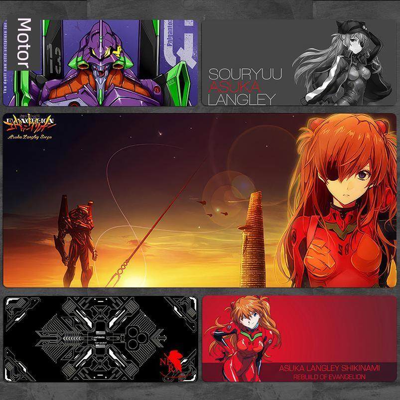 霓虹创世纪键盘垫防滑Eva周边明日香动漫桌垫电脑垫福音战士鼠标