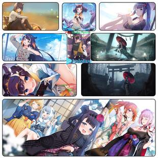 Hololive EN Vtuber 一伊那尔栖 Ina 锁边动漫游戏键盘鼠标垫定制