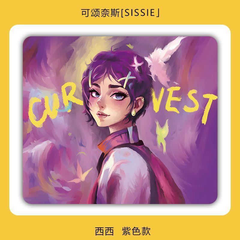 FPS专业电竞游戏鼠标垫细面超大加厚防滑电脑吃鸡二次元CSGO大号