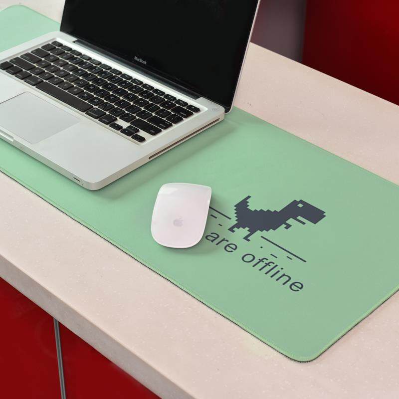 超大游戏鼠标垫加厚办公桌垫防滑耐磨创意文艺简洁风笔记本电脑垫