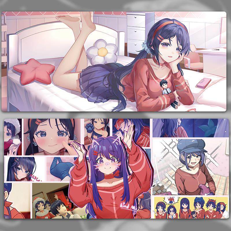 MiSide米塔热门恋爱游戏动漫鼠标垫加厚桌垫二次元电脑垫