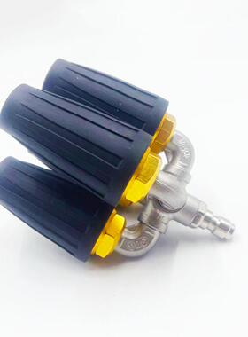 高压水1枪旋JBD转喷接头铝合金搭配四通不钢水管头TIP/44锈000PSI