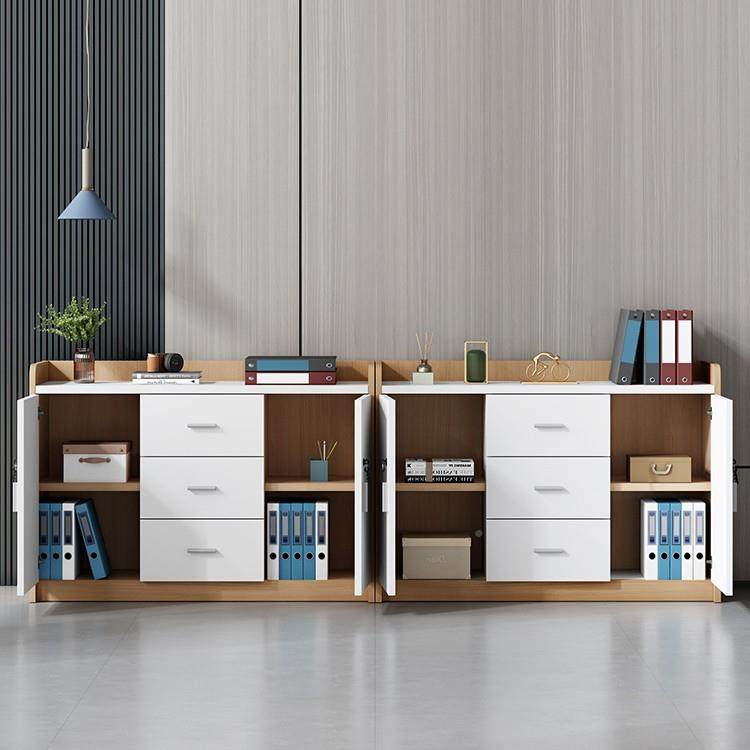 矮会议室茶水柜办锁公室柜SJMGAG-1办公柜子文件柜柜隔断柜带储物