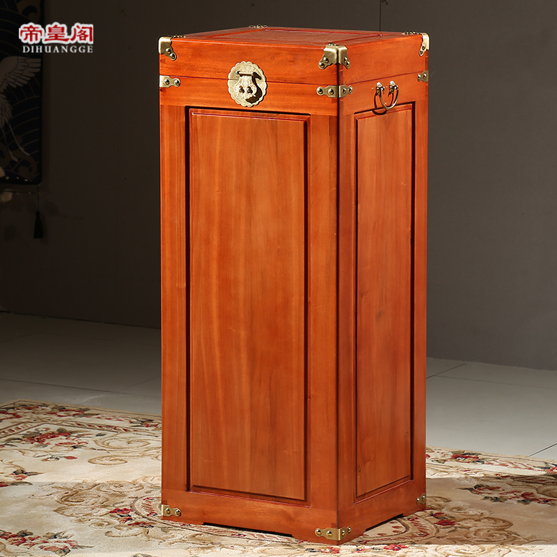 立式字画箱香樟木箱m子字画储物箱子全实木箱子衣箱整理收藏箱带