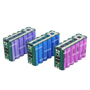 10.8量V11.1V12V锂电6池组1850大容1AH12AH移220动风扇空调0服可