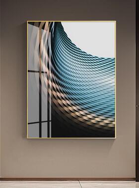 关画现代345334尺简约肌理画走廊过道挂画奢轻抽象别墅玄大寸落地