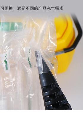 便携车载充泵打气泵充应NQZ气气急打气筒冲气泵气柱袋机小气泵工