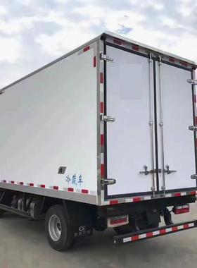 小型冷藏藏保果温车CLW5044X江淮帅铃4.2米牌生鲜冻货蓝蔬保鲜运