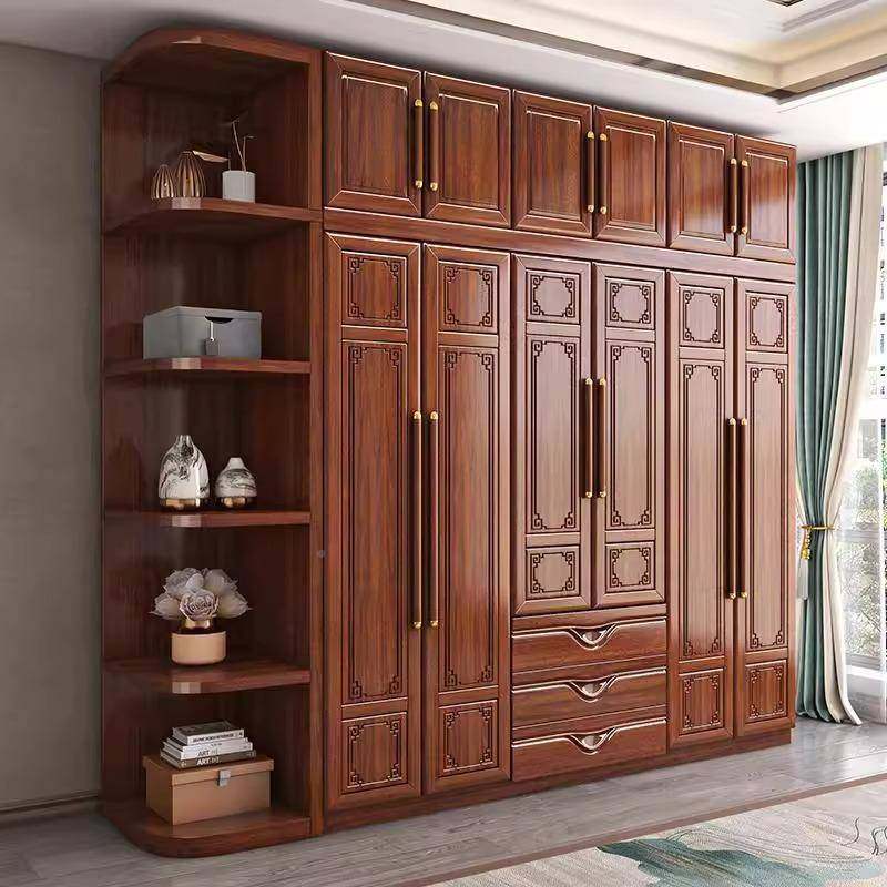 金丝IXQ胡桃新木式实木衣柜全实简木家用卧室组合现代约收纳储物,电子元器件市场,其它元器件,淘宝优惠券,粉丝福利购,淘宝优惠卷