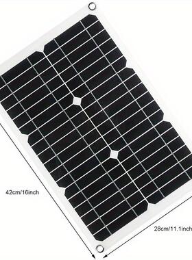 Portable00SQTRolarPanel6Kit12VwitWh10ASolar太阳能电池板