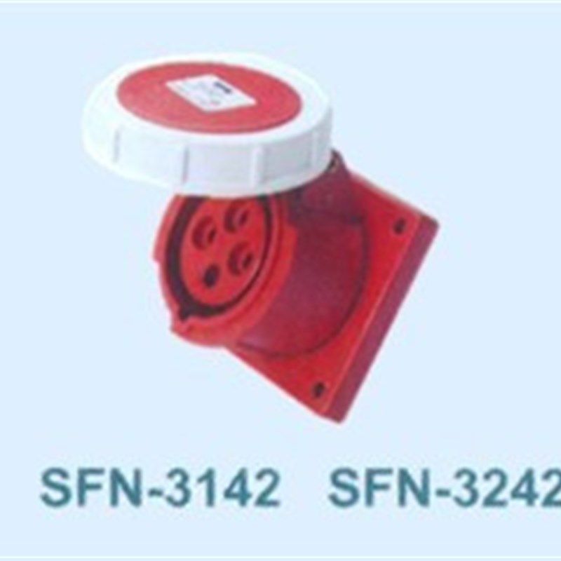 SFE上丰防水工业插座SFN-3242 32A 四极暗装直座 IP67 四级插座,金属材料及制品,金属罐/桶/瓶,淘宝优惠券,粉丝福利购,淘宝优惠卷