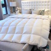 冬季 羽绒被95白鹅绒被芯柔软夏被100支匹马棉加厚冬被纯棉春秋被