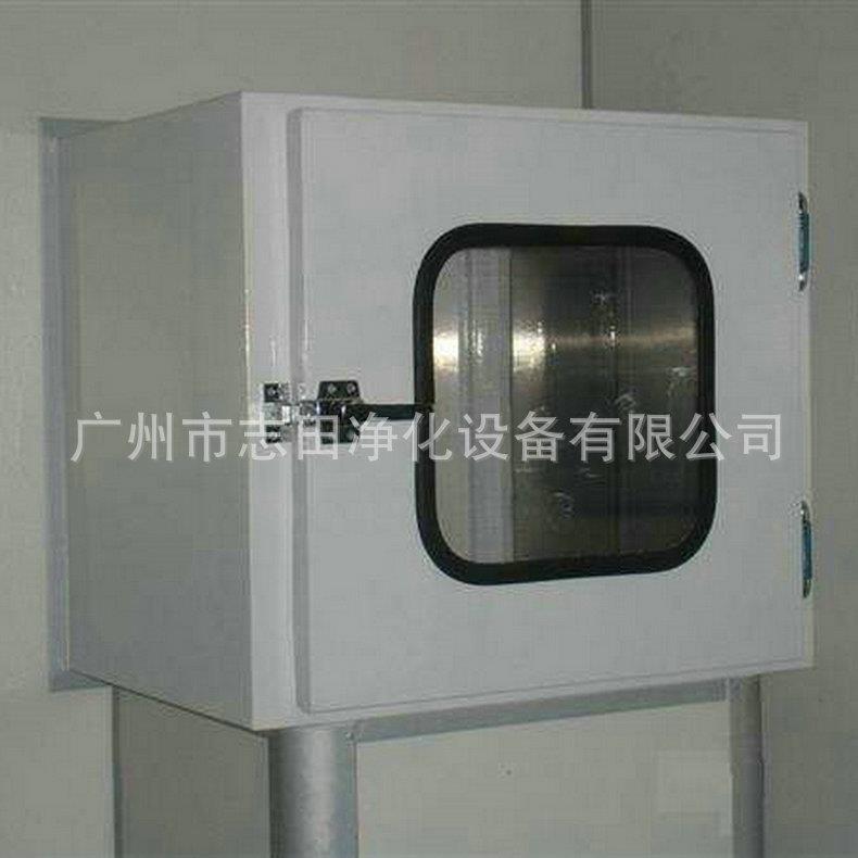 锈不钢平线面实传递窗电PGC子连锁验室嵌入式传递柜紫外消毒超净