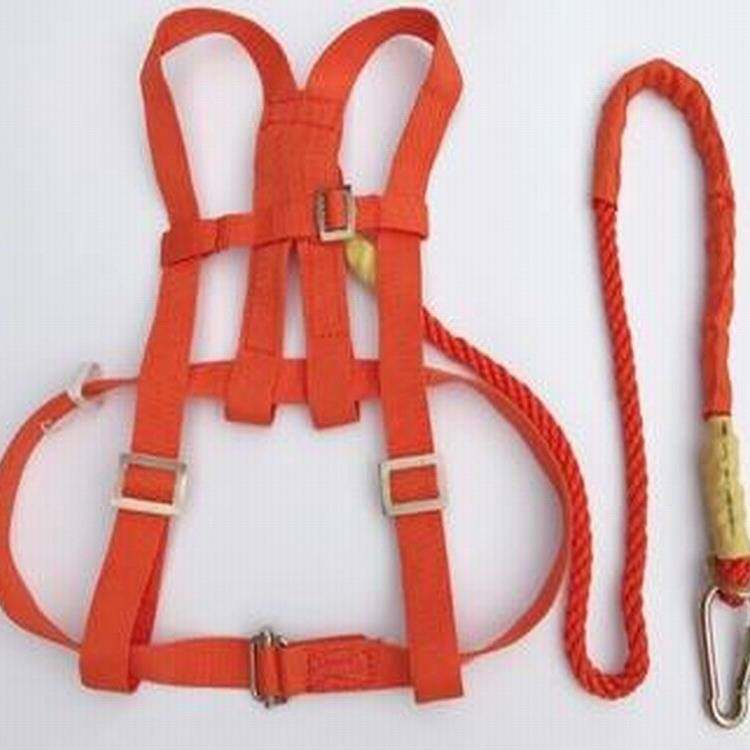 电工围杆腰式半身后背绳全身登高双保险绳高强度安全带
