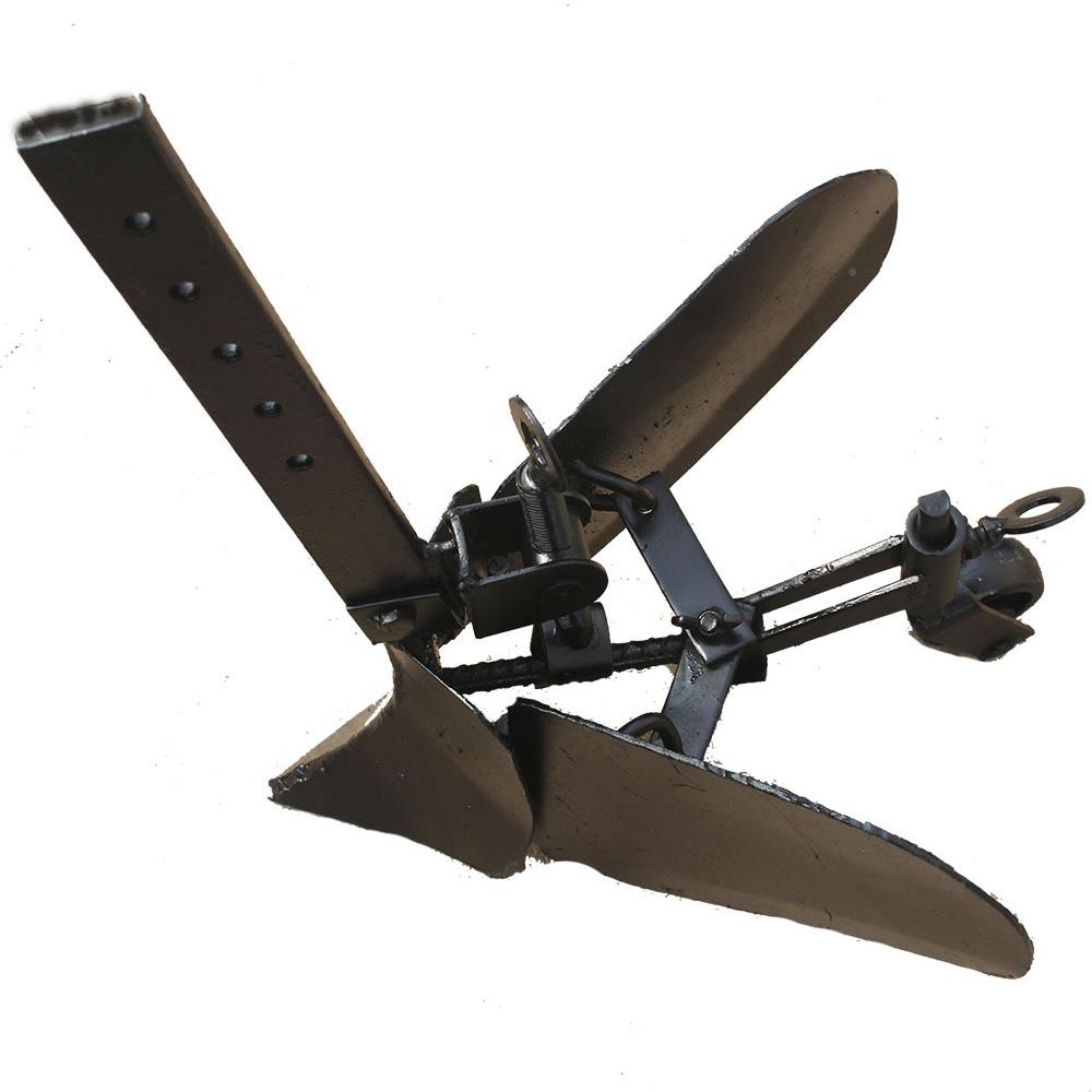 微耕机套农机具微耕配机带RYE沟尾轮开沟器可调宽节度开沟器开犁