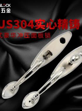 304RPL-05D不锈钢压乐实心冲锁防盗门锁朗厂家美式入户门面板房门